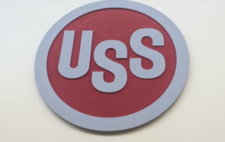 us steel on ligher car